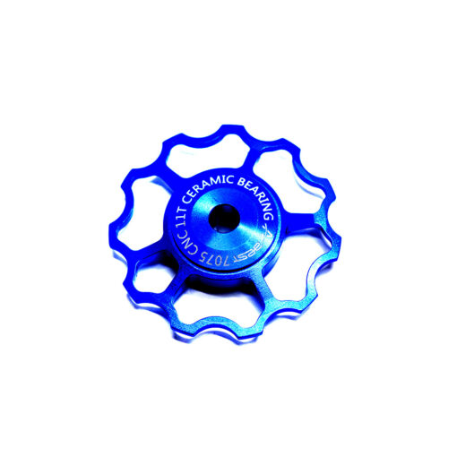 ลูกรอกจักรยาน AEST Jockey Wheel สีน้ำเงิน