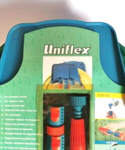 ชุดสายยางสนาม UNIFLEX สายยาง 25 เมตร ที่แขวนสายยาง ชุดข้อต่อสวมเร็ว